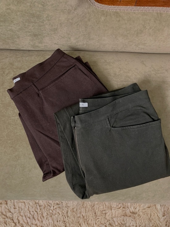 Jones Wear vintage pants bundle Olive and brown with Button Waist - Picture 2 of 4